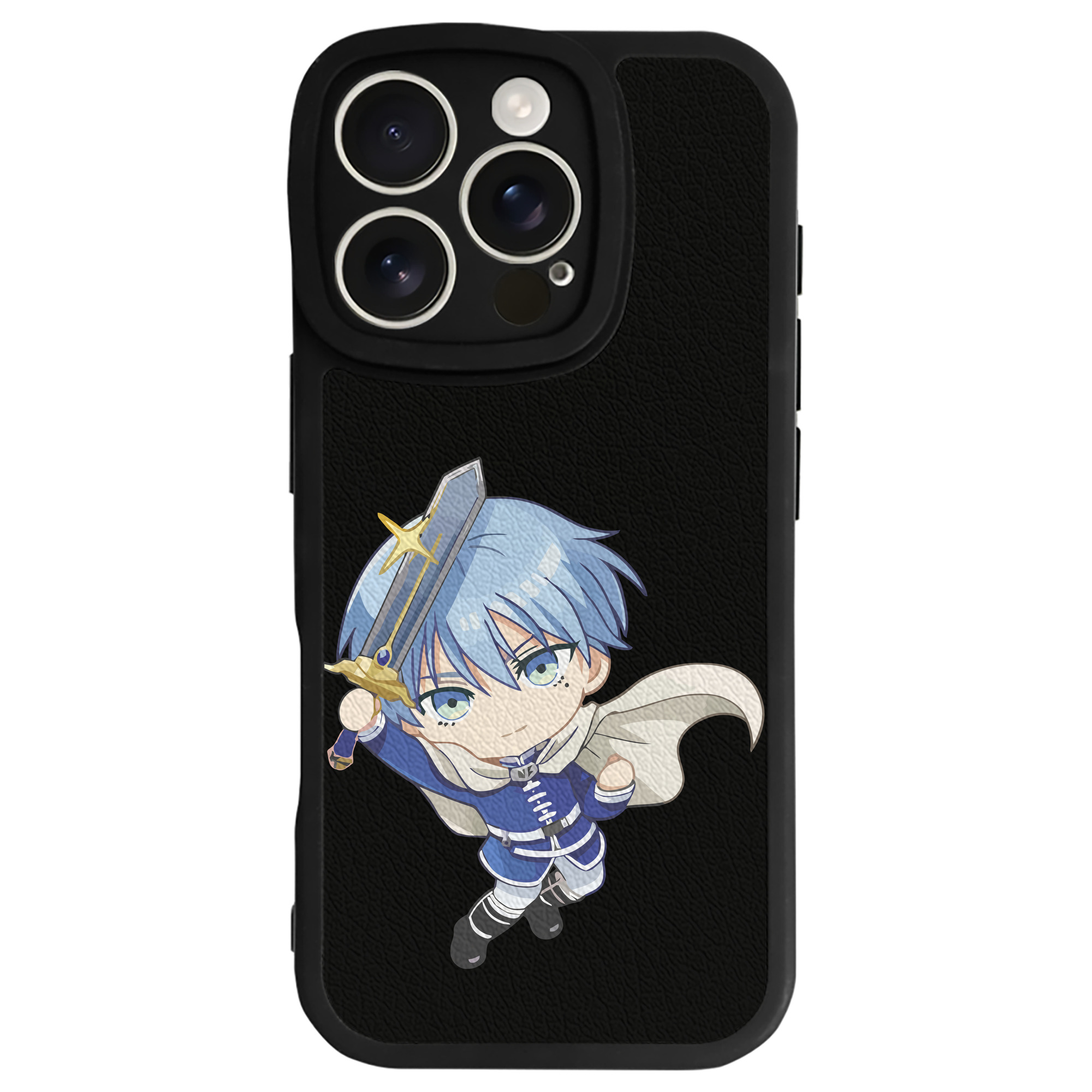 （画像用） 葬送のフリーレン Frieren 【iPhone 16シリーズ対応】シリコンスマホケース（レザー調） 材質：シリコン